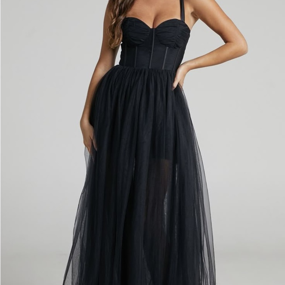 Showpo Black Formal Dress